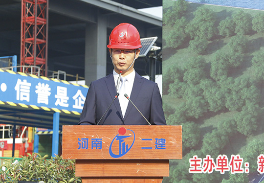 明博在线(中国)总经理祝建明致辞